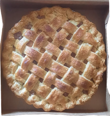 Homemade Lattice Apple Pie
